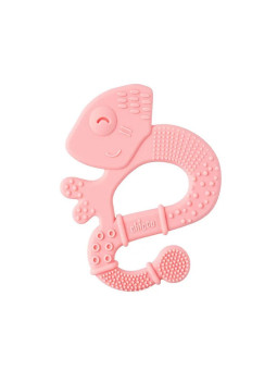 Anneau de Dentition Chicco SuperSoft Iguana Rose 2 Mois et Plus