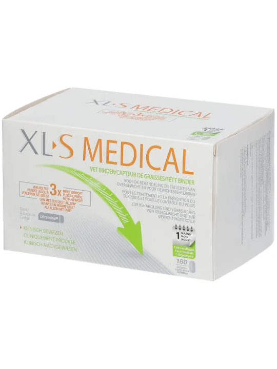 XLS Médical - Capteur de graisses 180 COMPRIMES