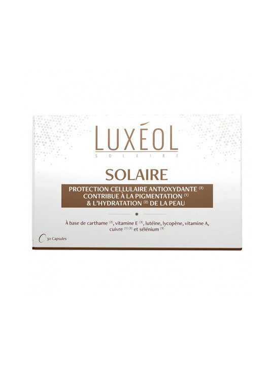 luxéol solaire 30 capsules