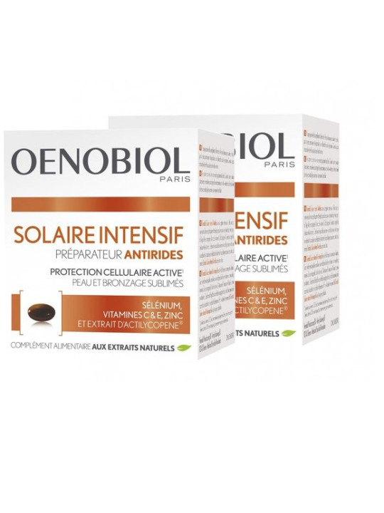 Oenobiol - Préparateur Solaire  Anti-âge - Premières Rides 2X30 Capsules