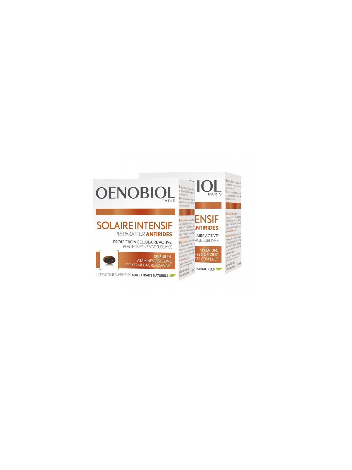 Oenobiol - Préparateur Solaire  Anti-âge - Premières Rides 2X30 Capsules