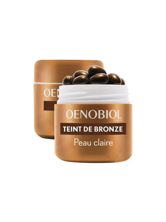 Oenobiol teint de bronze ton clair x2