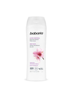 Babaria Lait Corporel Amandes Douces Peaux Très Sèches 400ml