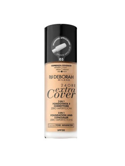 Deborah Milano 24 Ore Extra Cover 2 en 1 SPF20 Teinte 03 30ml