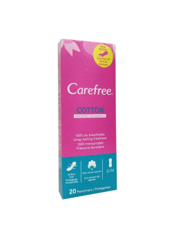 Carefree Protège-Slips Cotton 20 unités
